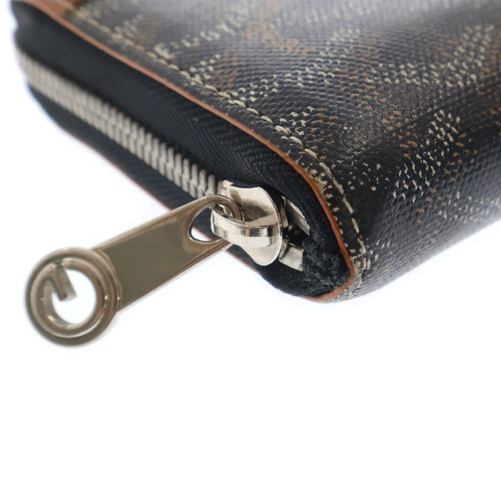 GOYARD(ゴヤール) マティニョンGM レザーラウンドジップウォレット ブラウン 長財布