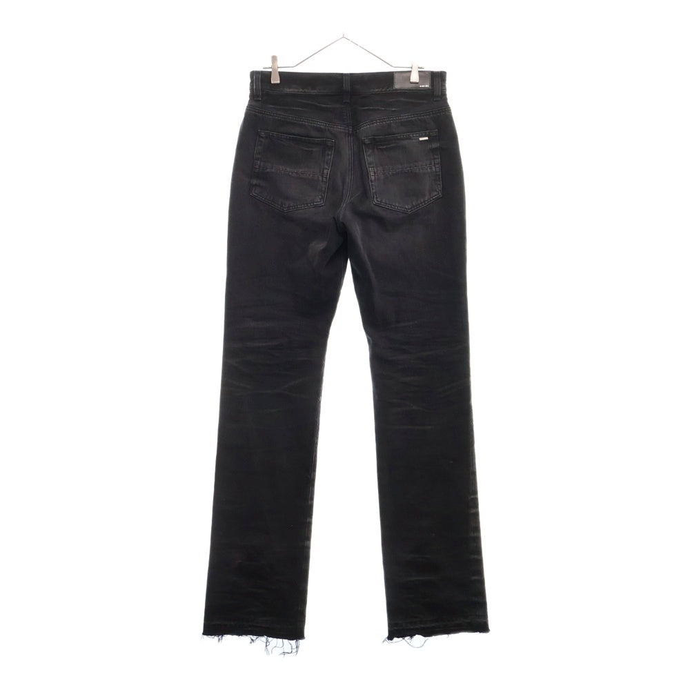AMIRI(アミリ) RELEASE HEM STRAIGHT JEAN 裾カットオフ デニムパンツ