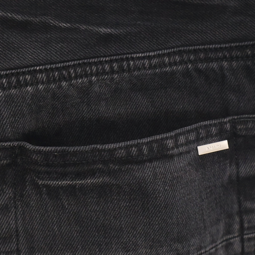 AMIRI(アミリ) RELEASE HEM STRAIGHT JEAN 裾カットオフ デニムパンツ