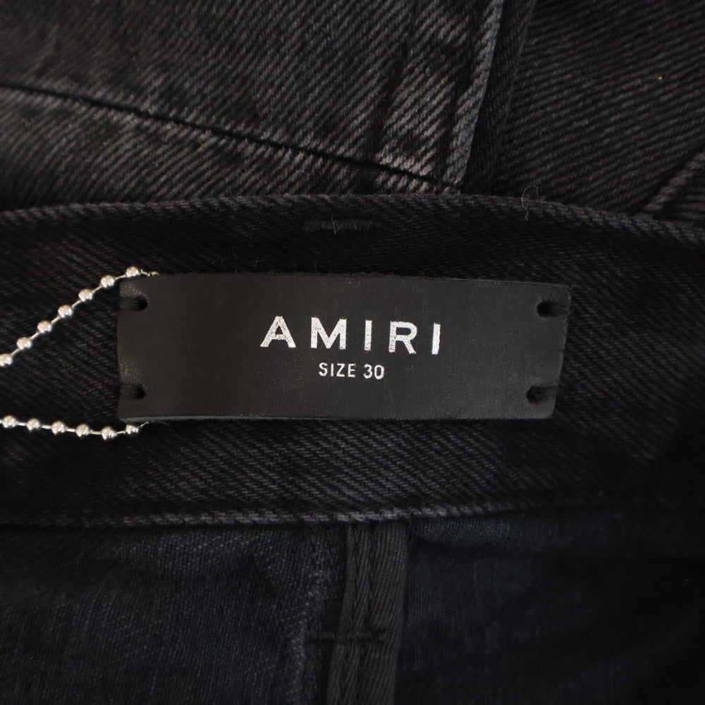 AMIRI(アミリ) RELEASE HEM STRAIGHT JEAN 裾カットオフ デニムパンツ