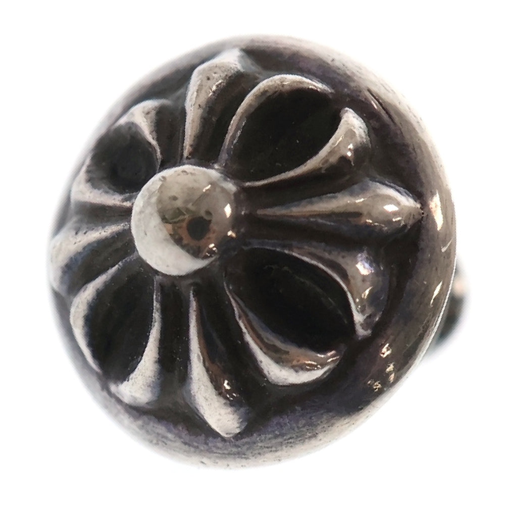 CHROME HEARTS(クロムハーツ) STUD CRSBLL クロスボールスタッドピアス シルバー BCA110