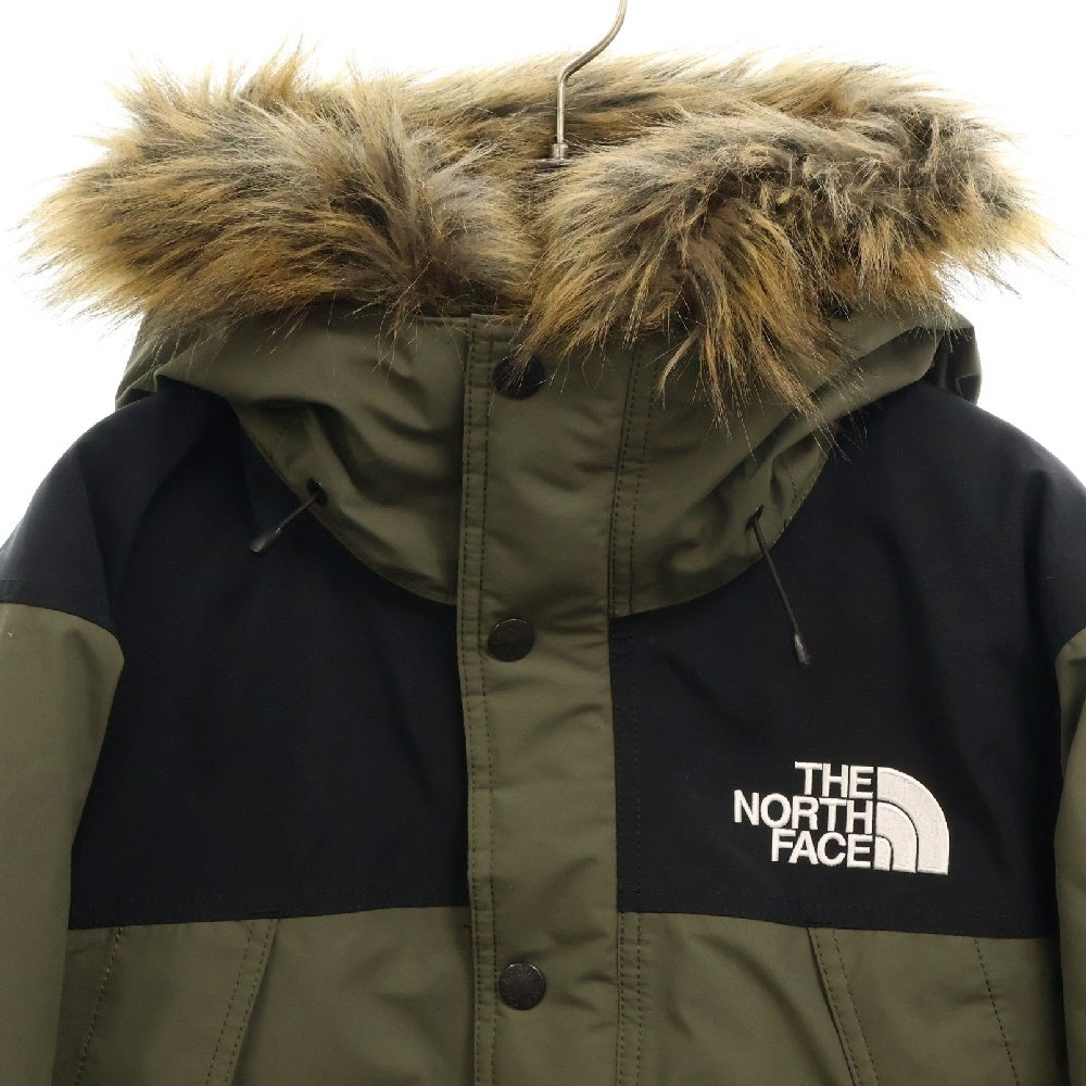 THE NORTH FACE(ザノースフェイス) Mountain Down Coat マウンテンダウンコート ファーフード付き カーキ ND91935