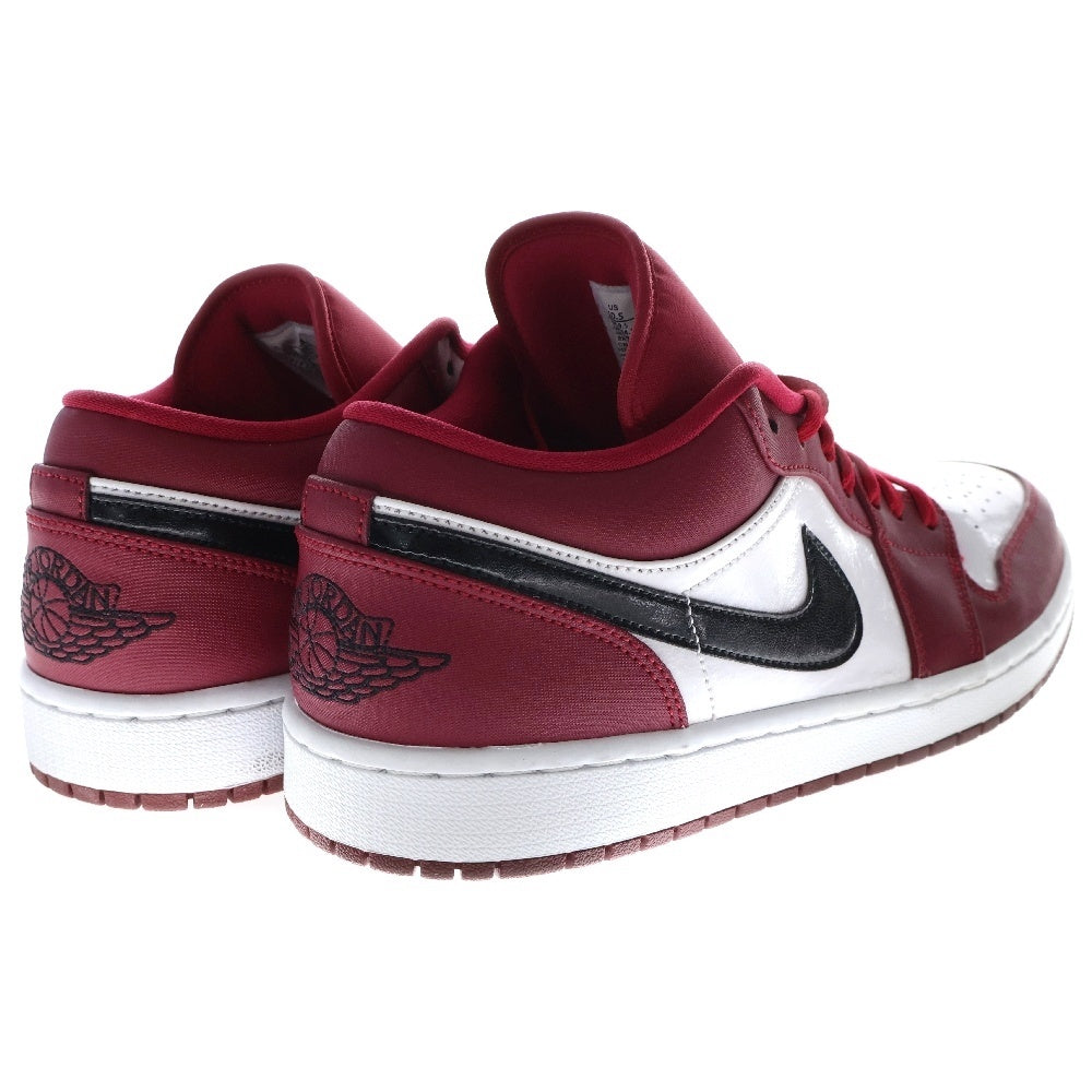 NIKE(ナイキ) AIR JORDAN1 LOW NOBLE RED 553558 604 エアジョーダン1ロー ノーブルレッド ローカットスニーカー レッド US10.5/28.5cm