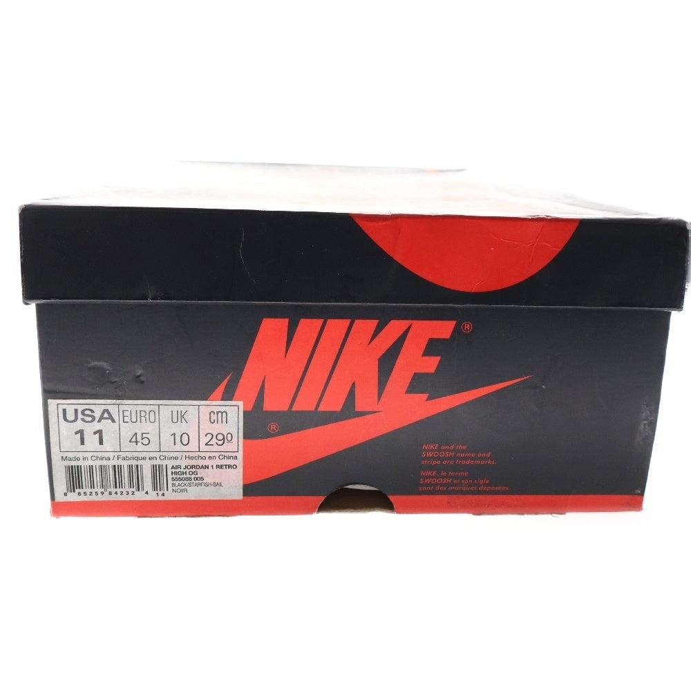 NIKE(ナイキ) AIR JORDAN 1 RETRO HIGH OG SHATTERED BACKBOARD 555088-005 エアジョーダン1レトロハイシャッタードバックボード ハイカットスニーカー US11/29cm