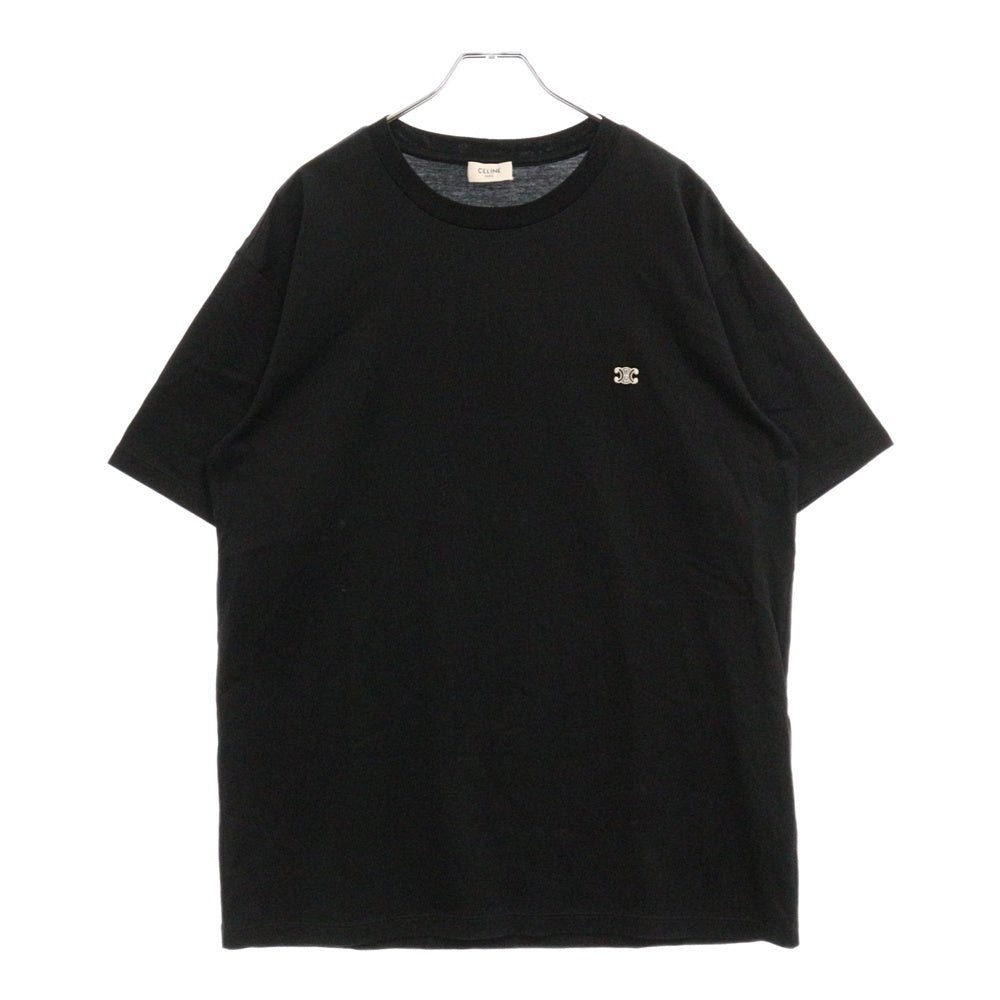 CELINE(セリーヌ) 24SS トリオンフルーズ 半袖Tシャツ カットソー ブラック 2X04I671Q