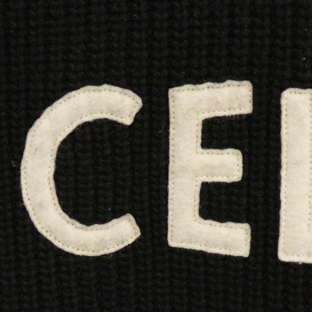 CELINE(セリーヌ) フロントロゴ オーバーサイズニット ブラック 2A19R423P