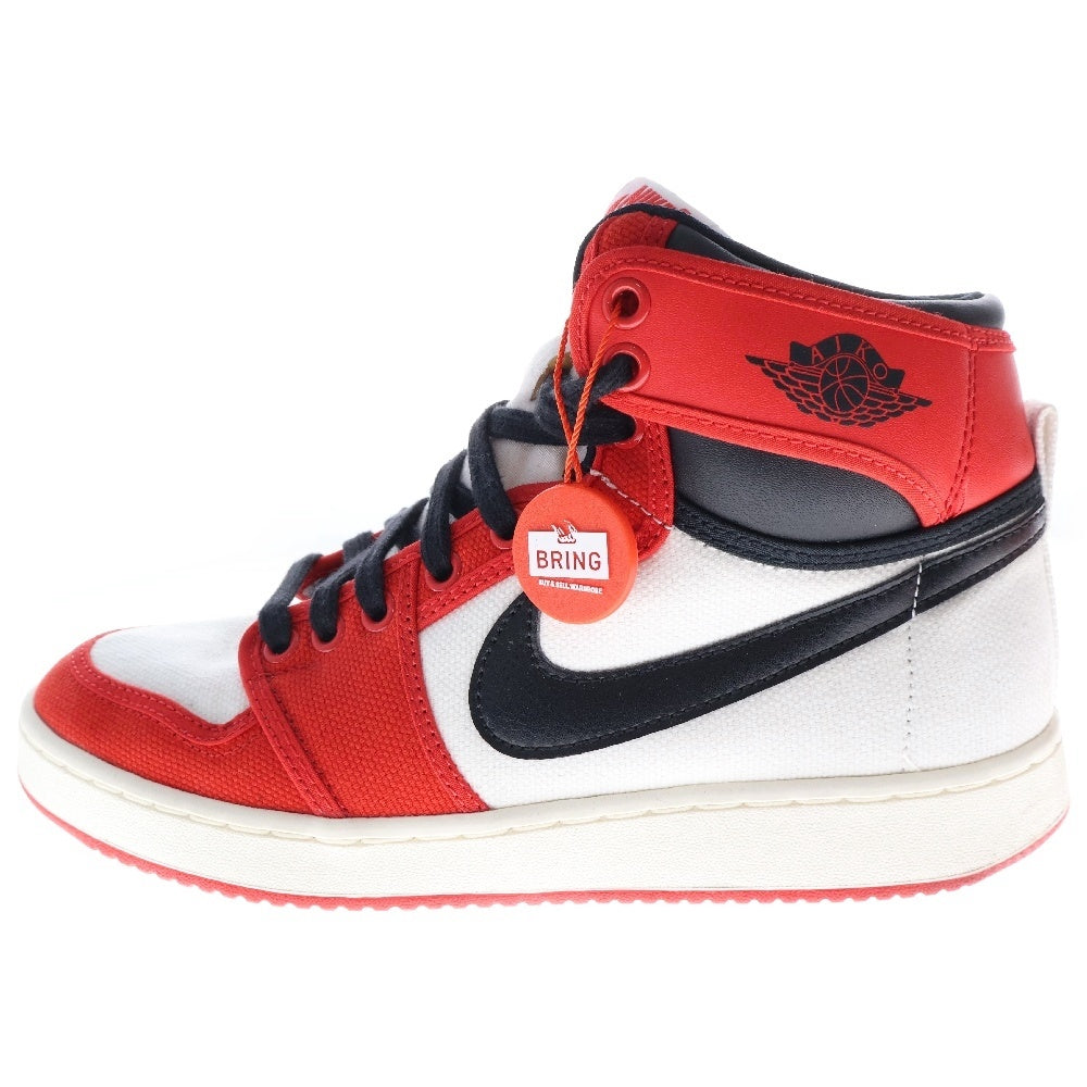 NIKE(ナイキ) AIR JORDAN 1 KO HIGH CHICAGO DA9089-100 エアジョーダン1 ケーオー シカゴ ハイカットスニーカー レッド/ホワイト US7/25cm
