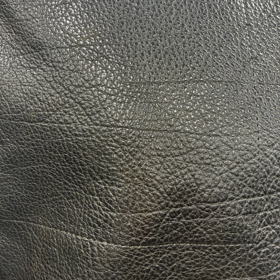 Rick Owens(リックオウエンス) BUCKET BAG シボ革バケットバッグ ブラック ※オーダー品