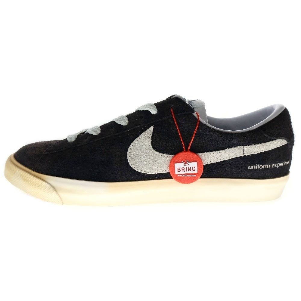 NIKE(ナイキ) 【観賞用 2011年製】×uniform experiment FRAGMENT TENNIS CLASSIC AC MD テニスクラシック ローカットスニーカー US9.5/27.5cm 377812-015