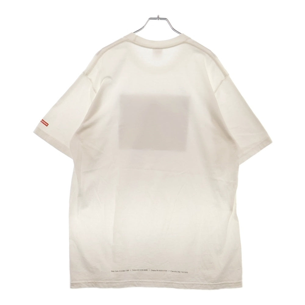 SUPREME(シュプリーム) 24SS Tunnel Tee トンネル プリント半袖Tシャツ カットソー ホワイト