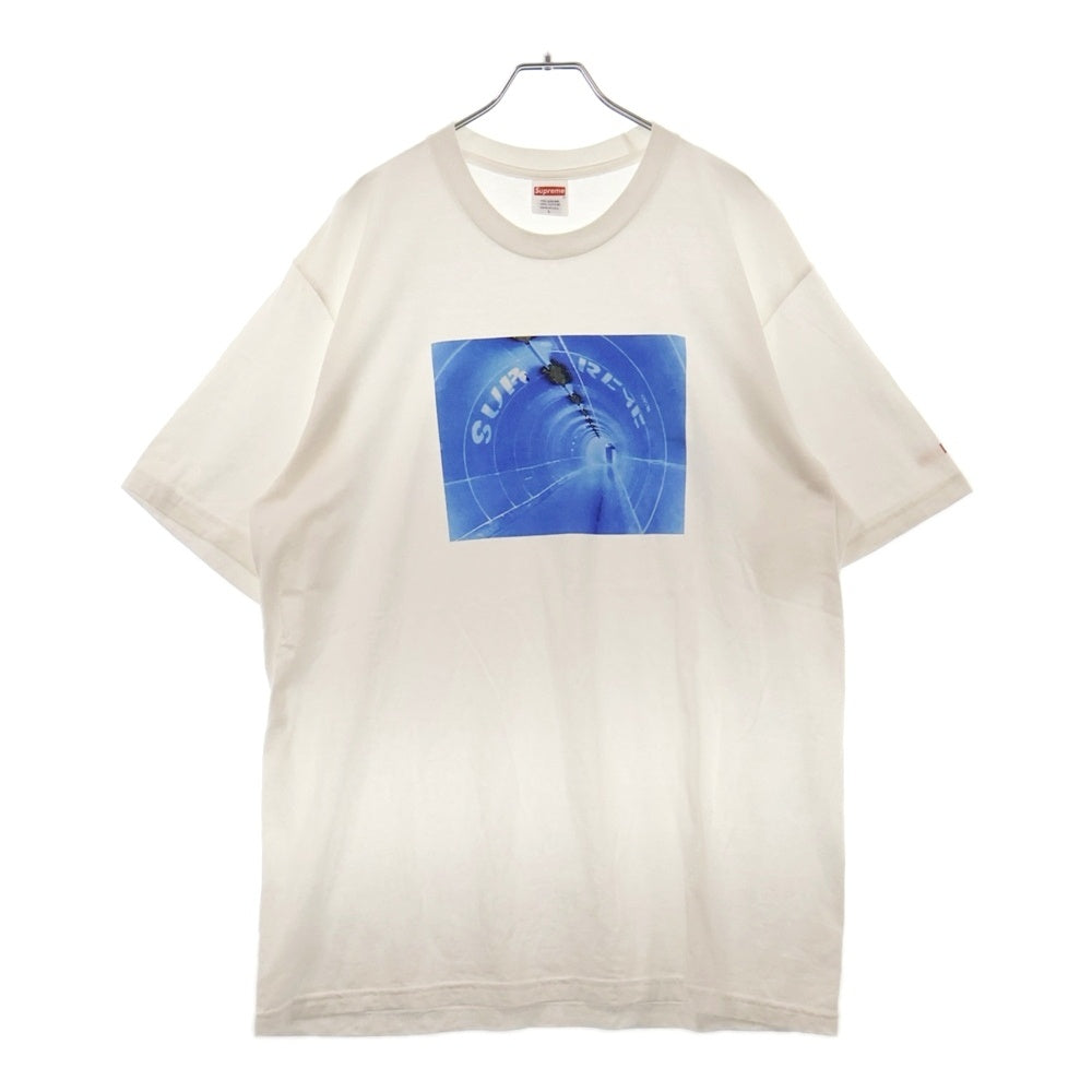 SUPREME(シュプリーム) 24SS Tunnel Tee トンネル プリント半袖Tシャツ カットソー ホワイト