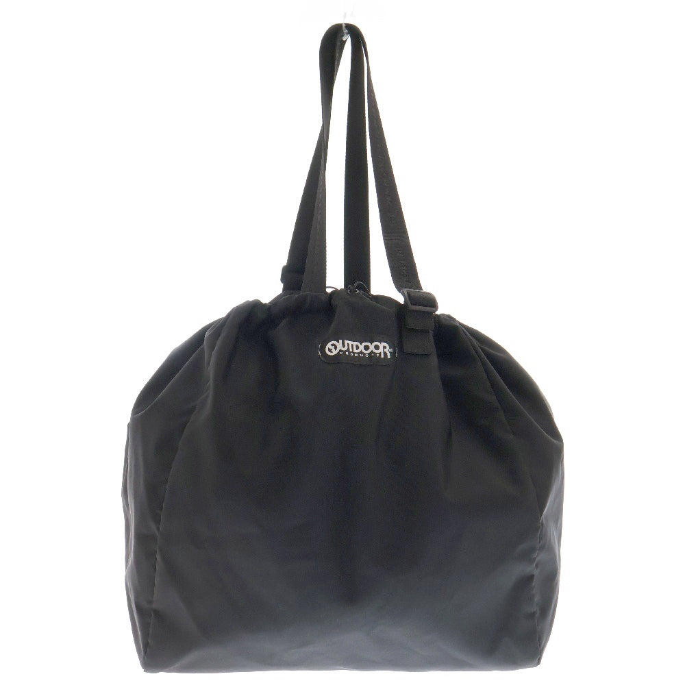 N.HOOLYWOOD(エヌハリウッド) ×OUTDOOR PRODUCTS アウトドアプロダクト 6.1Lナイロン2WAYバッグ ブラック