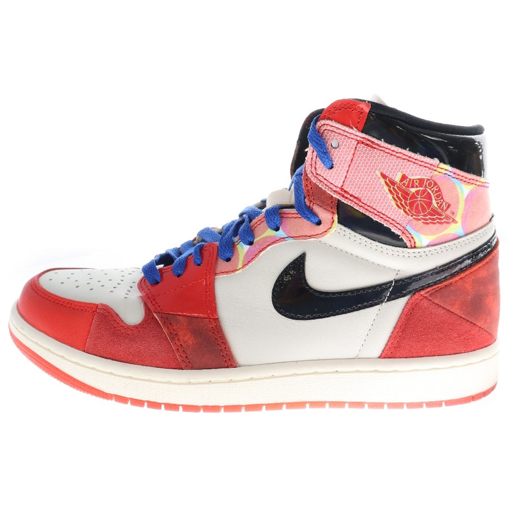 NIKE(ナイキ) AIR JORDAN 1 RETRO HIGH OG DV1748-601 エアジョーダン1 レトロハイ オリジンストーリー ハイカットスニーカー レッド/ホワイト US9.5/27.5cm
