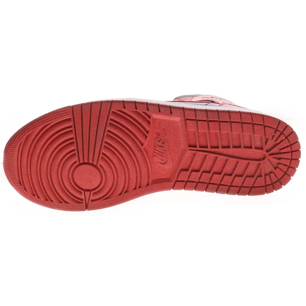 NIKE(ナイキ) AIR JORDAN 1 MID BRED 554724-074 エアジョーダン 1 ミッド ブレッド ブラック/レッド US10/28cm