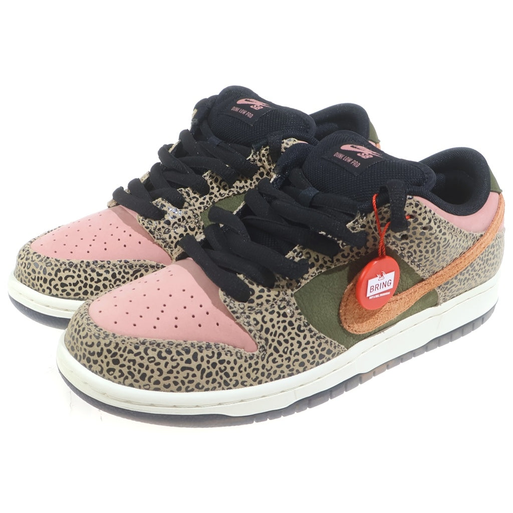 NIKE(ナイキ) × Arts Rec SB Dunk Low Pro Rust Pink and Rough Green IH3211-200 エスビー ダンクロー プロ ラストピンク アンド ラフグリーン ローカットスニーカー