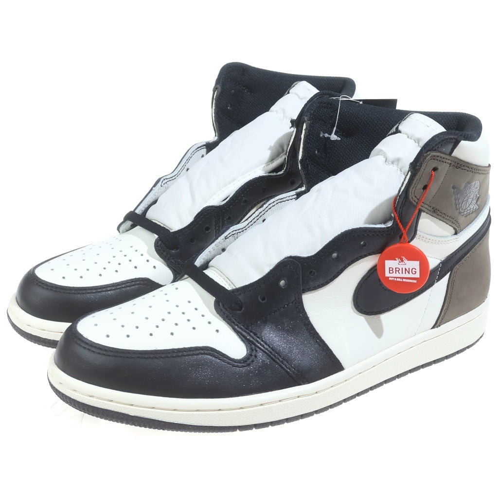 NIKE(ナイキ) AIR JORDAN 1 HIGH OG DARK MOCHA エアジョーダン ダークモカ ハイカットスニーカー ブラウン/ホワイト US11/29cm 555088-105