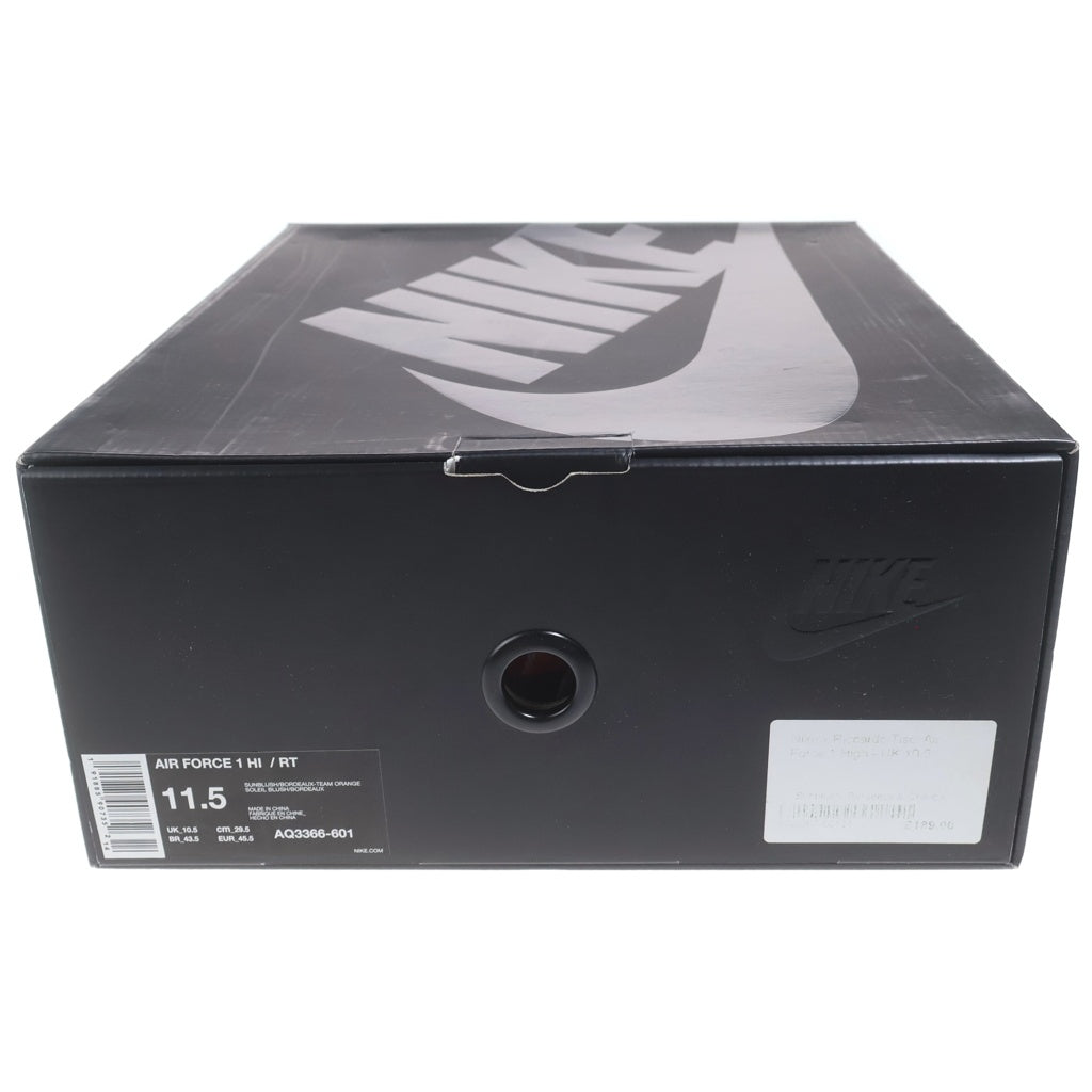 NIKE(ナイキ) Air Force 1 High Riccardo Tisci All-Star AQ3366-601 エアフォース1 ハイ リカルド・ティッシ オールスター ピンク/オレンジ US11.5/29.5cm