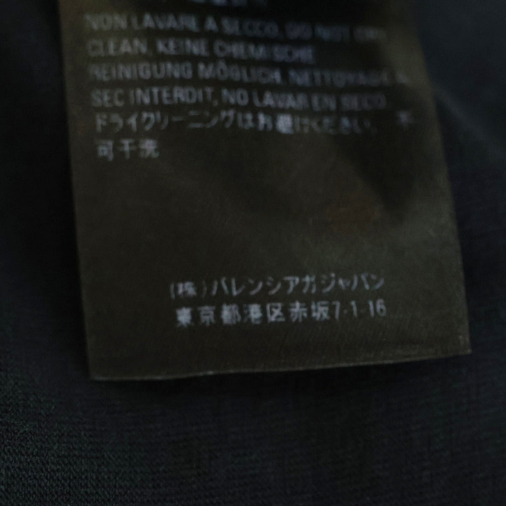 BALENCIAGA(バレンシアガ) 18SS Campaign Logo T-Shirts キャンペーンロゴ フロントプリント半袖Tシャツ 556102 TAV44 ブラック