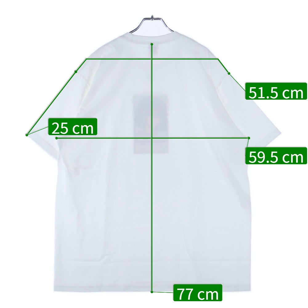 SUPREME(シュプリーム) 24AW Emo Tee エモ プリント クルーネック 半袖Tシャツカットソー ホワイト