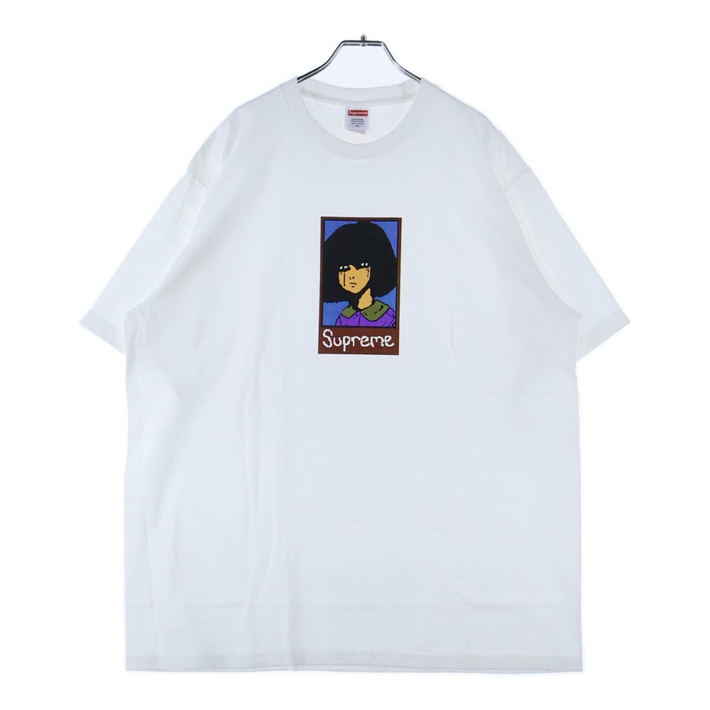 SUPREME(シュプリーム) 24AW Emo Tee エモ プリント クルーネック 半袖Tシャツカットソー ホワイト