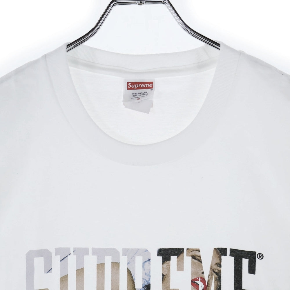 SUPREME(シュプリーム) 24AW Tera Patrick Tee テラ パトリック ロゴプリント クルーネック半袖Tシャツカットソー ホワイト
