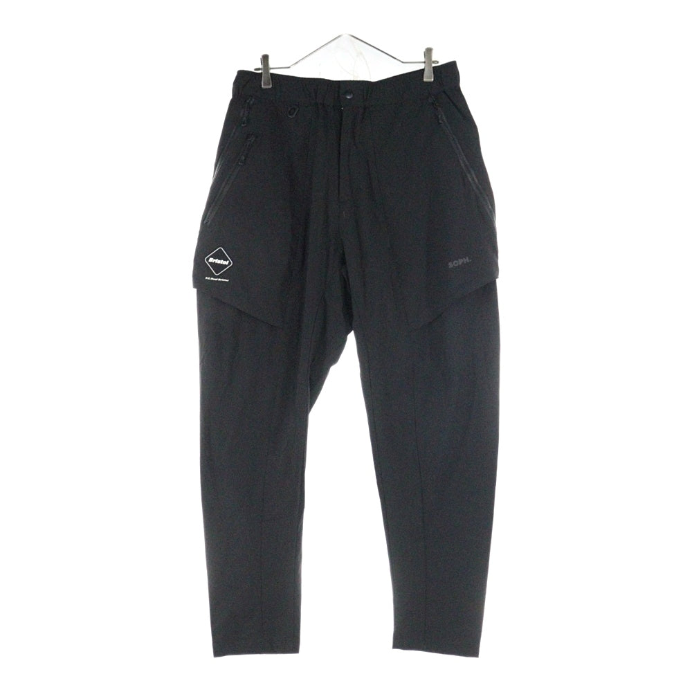 F.C.R.B./F.C.Real Bristol/FCRB(エフシーアールビー/エフシーレアルブリストル) 23AW UTILITY TEAM PANTS ユーティリティ チーム ナイロンパンツ ブラック FCRB-232020