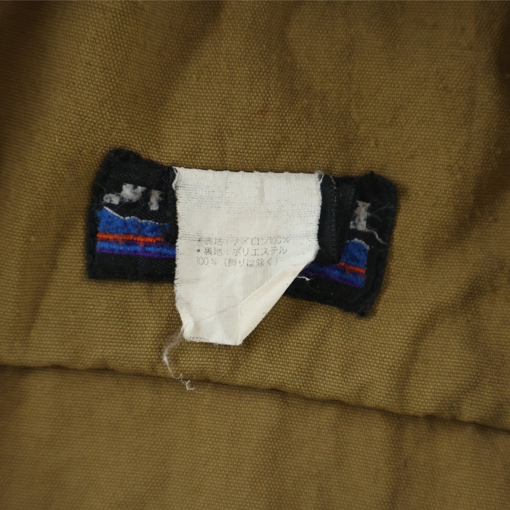 PATAGONIA(パタゴニア) 90s Work Range Coat ワークレンジコート 裏地フリース フロントボタン ジャケット ブラウン