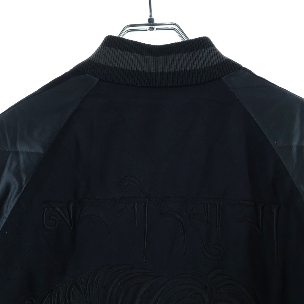 NUMBER (N)INE(ナンバーナイン) 04SS DREAM期 Silk Souvenir Jacket シルク スーベニアジャケット ブラック