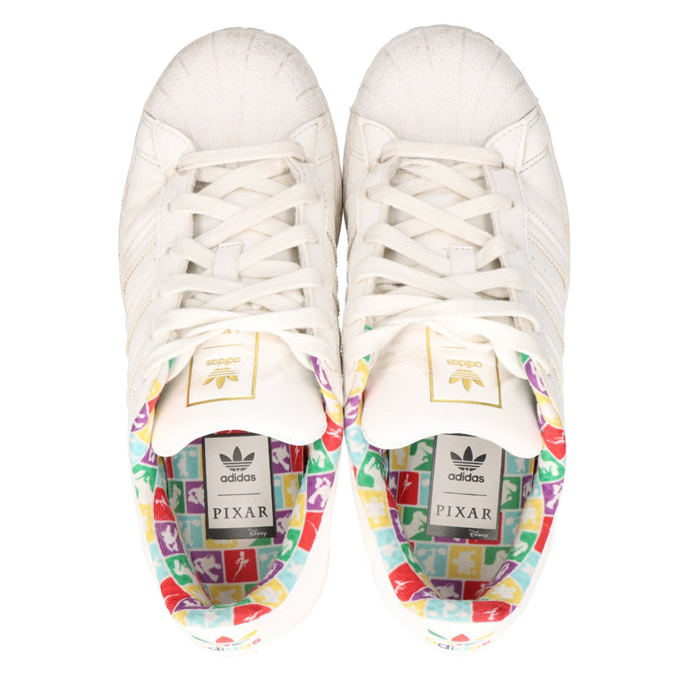 adidas(アディダス) ×PIXAR SUPERSTAR ×スーパースター ローカットスニーカー ホワイト GX0987 US5/23cm