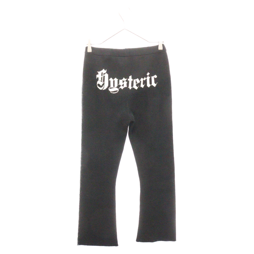 HYSTERIC GLAMOUR(ヒステリックグラマー) HYSTERIC TIMES ジャガードフレアパンツ 01233np01
