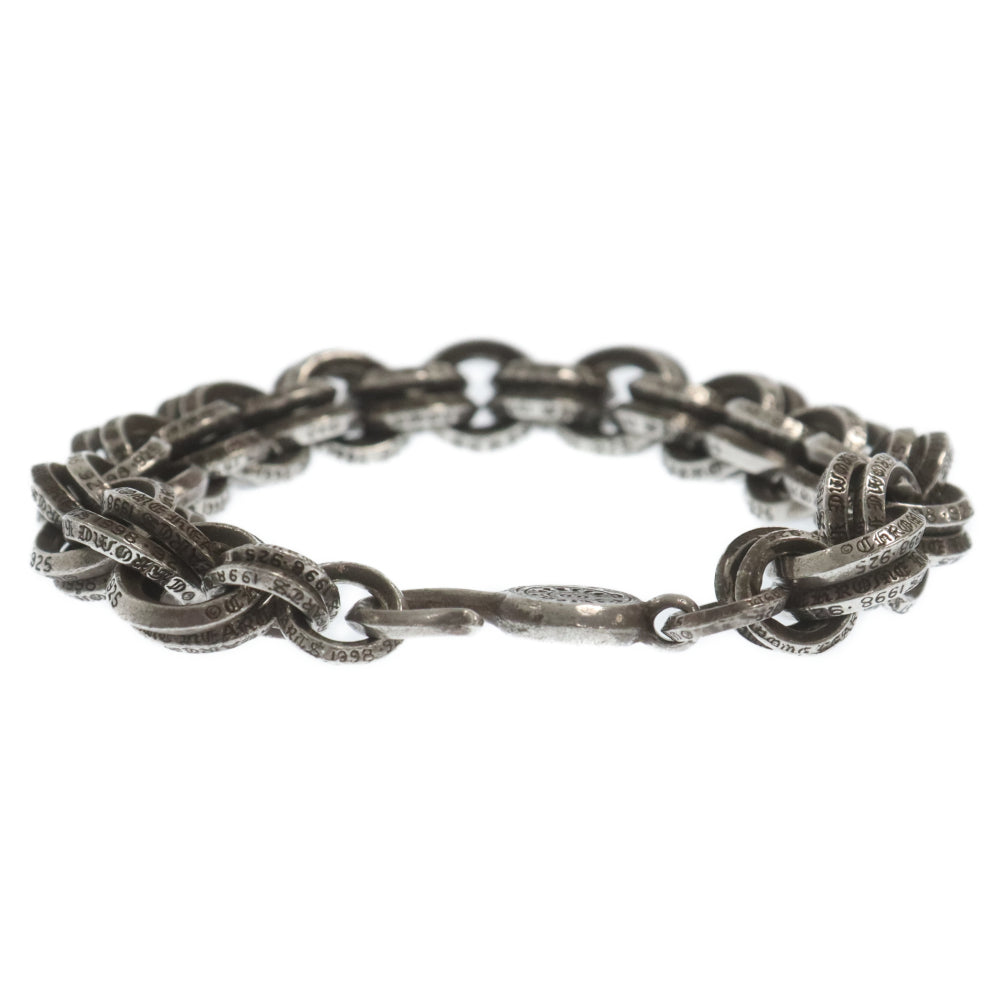 CHROME HEARTS(クロムハーツ) 2 DOUBLE B RING ダブルBリング シルバーブレスレット
