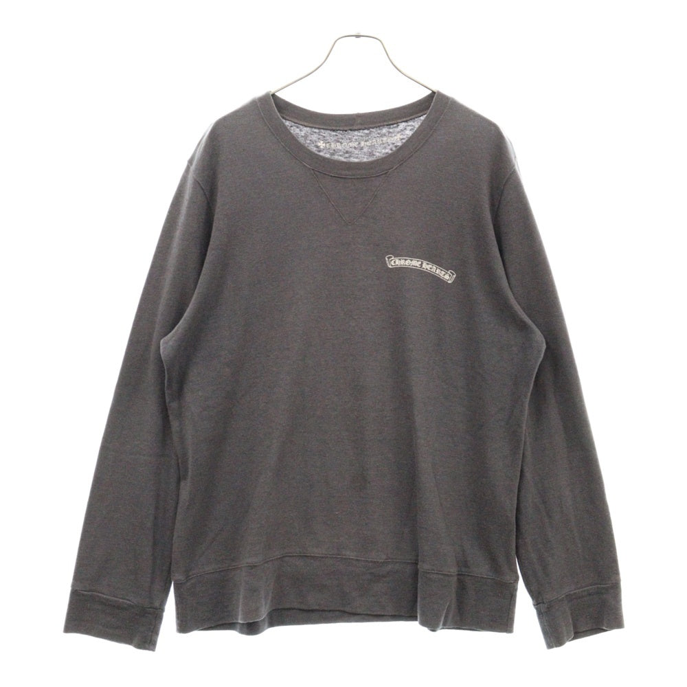 CHROME HEARTS(クロムハーツ) ×MATTY BOY Scoop ×マッティボーイ バックプリント 長袖Tシャツ ロングスリーブ ロンT グレー