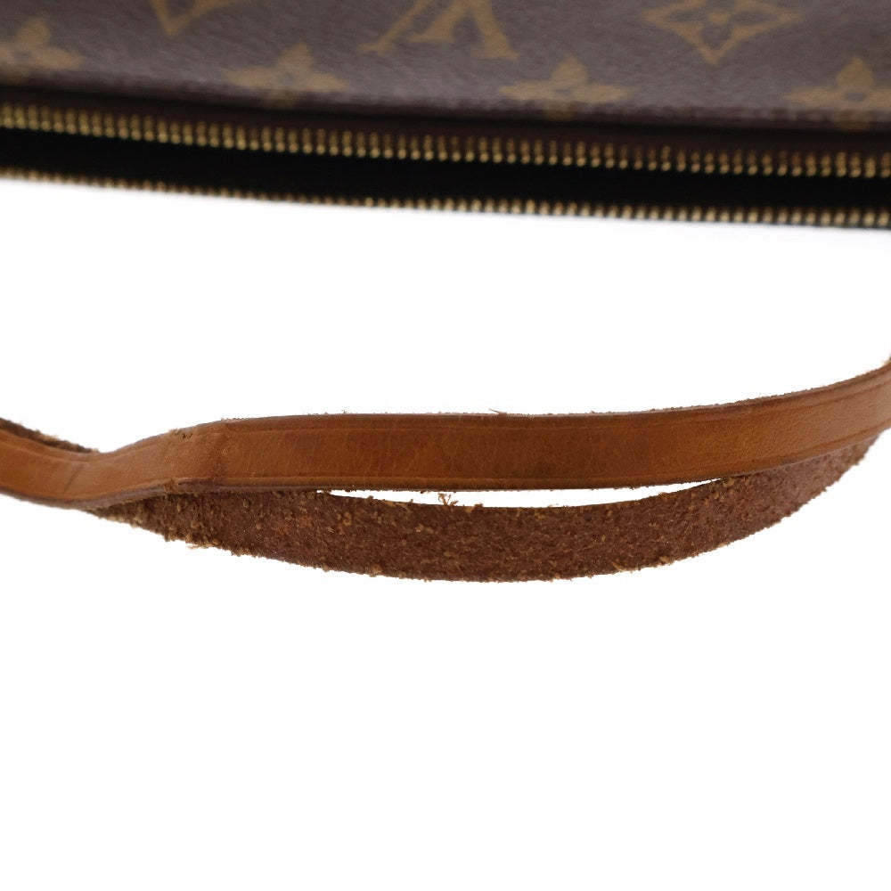 LOUIS VUITTON(ルイヴィトン) ポシェット・アクセソワール ポーチ レザーハンドバッグ モノグラム ブラウン M51980