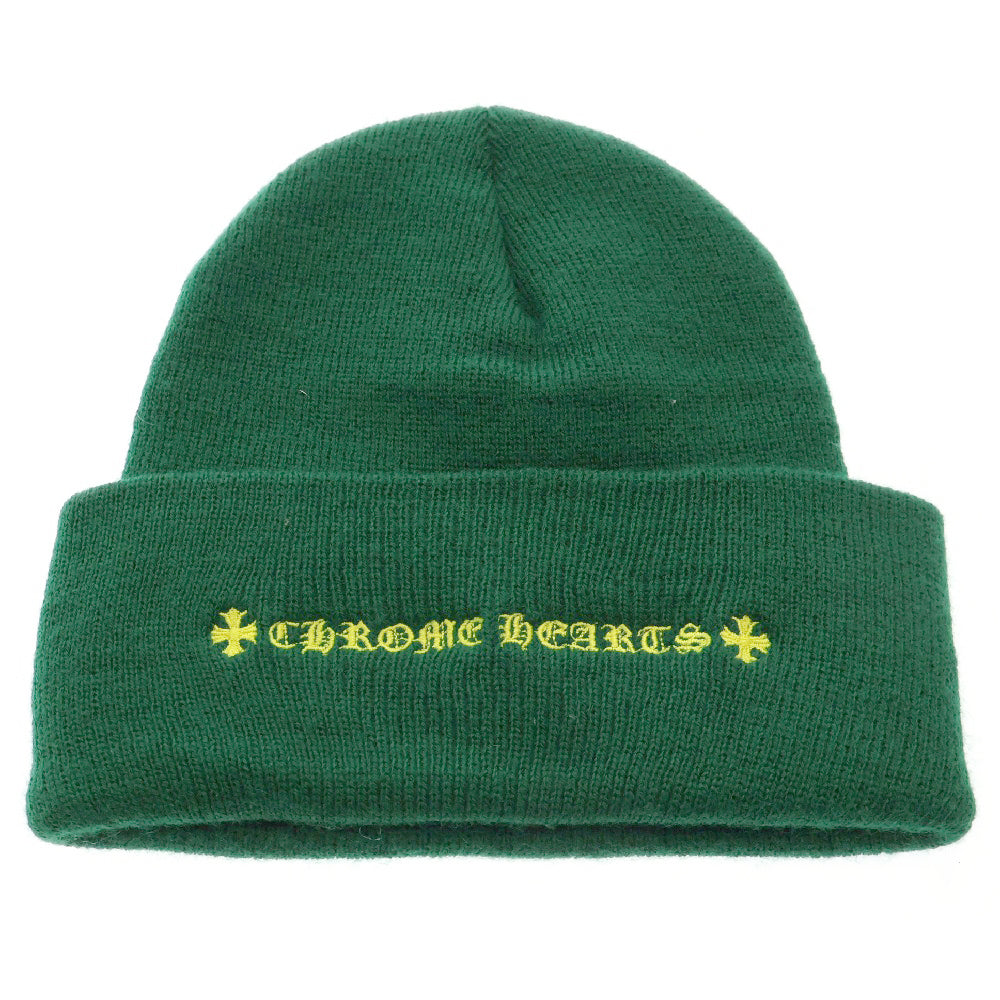 CHROME HEARTS(クロムハーツ) ×MATTY BOY Spec Beanie マッティボーイ スペック ビーニー ニット帽 帽子 グリーン