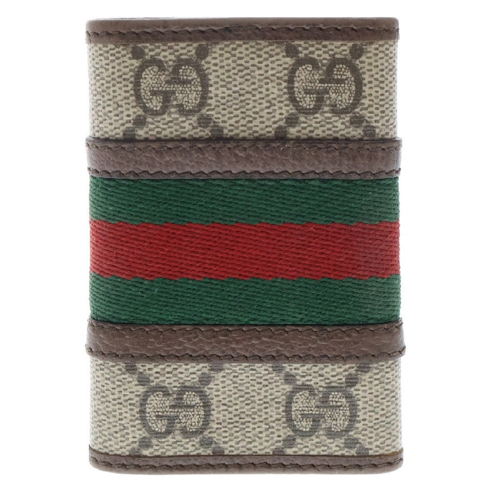 GUCCI(グッチ) オフィディア GGスプリームキャンバス 6連キーケース ブラウン 603732