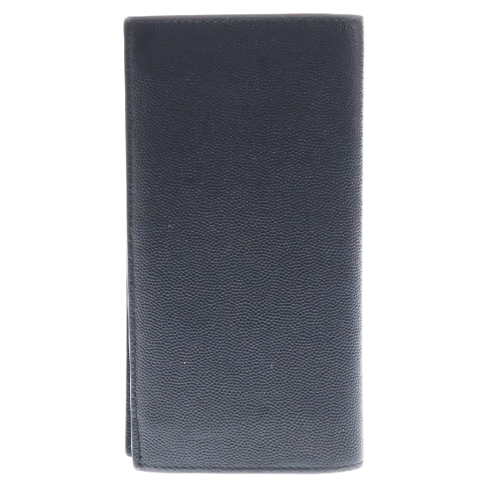 SAINT LAURENT PARIS(サンローランパリ) グレインレザーコンチネンタルロングウォレット 長財布 二つ折り財布 ブラック 396308