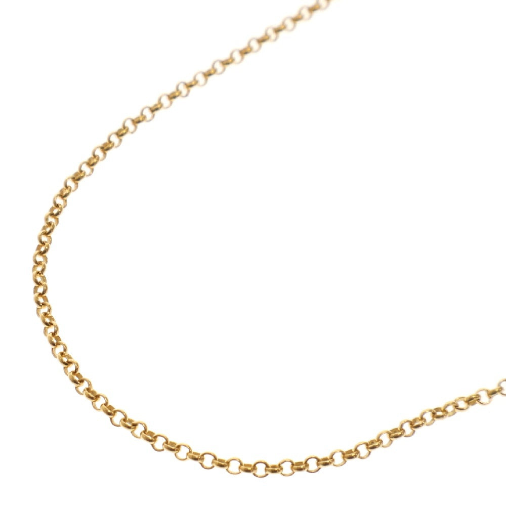 CHROME HEARTS(クロムハーツ) 22K NECKCHAIN R18 ロールチェーン18inch ネックレス ゴールド