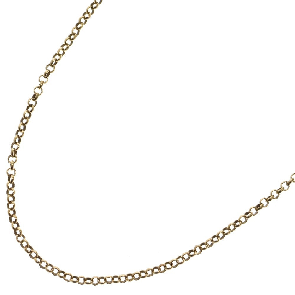 CHROME HEARTS(クロムハーツ) 22K NECKCHAIN R18 ロールチェーン18inch ネックレス ゴールド