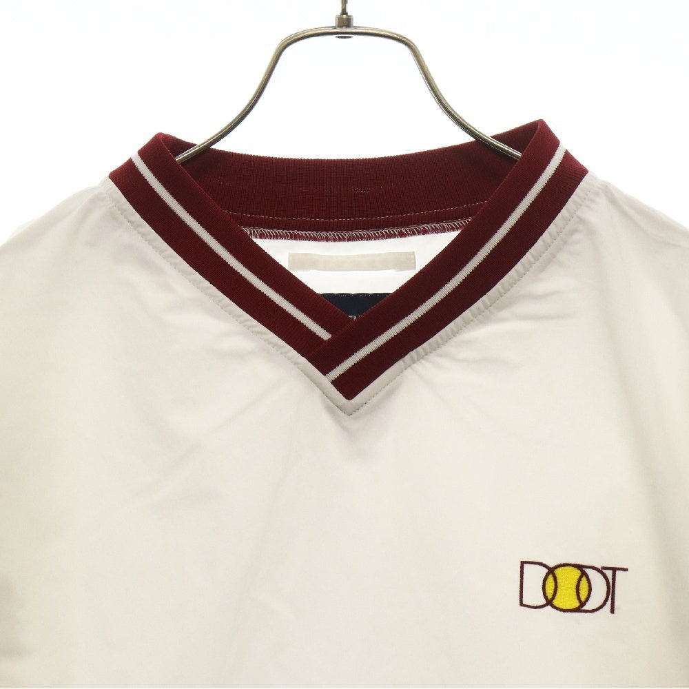 DESCENDANT(ディセンダント) 24SS VOLLEY NYLON SMOCK ロゴ ナイロンジャージ ホワイト