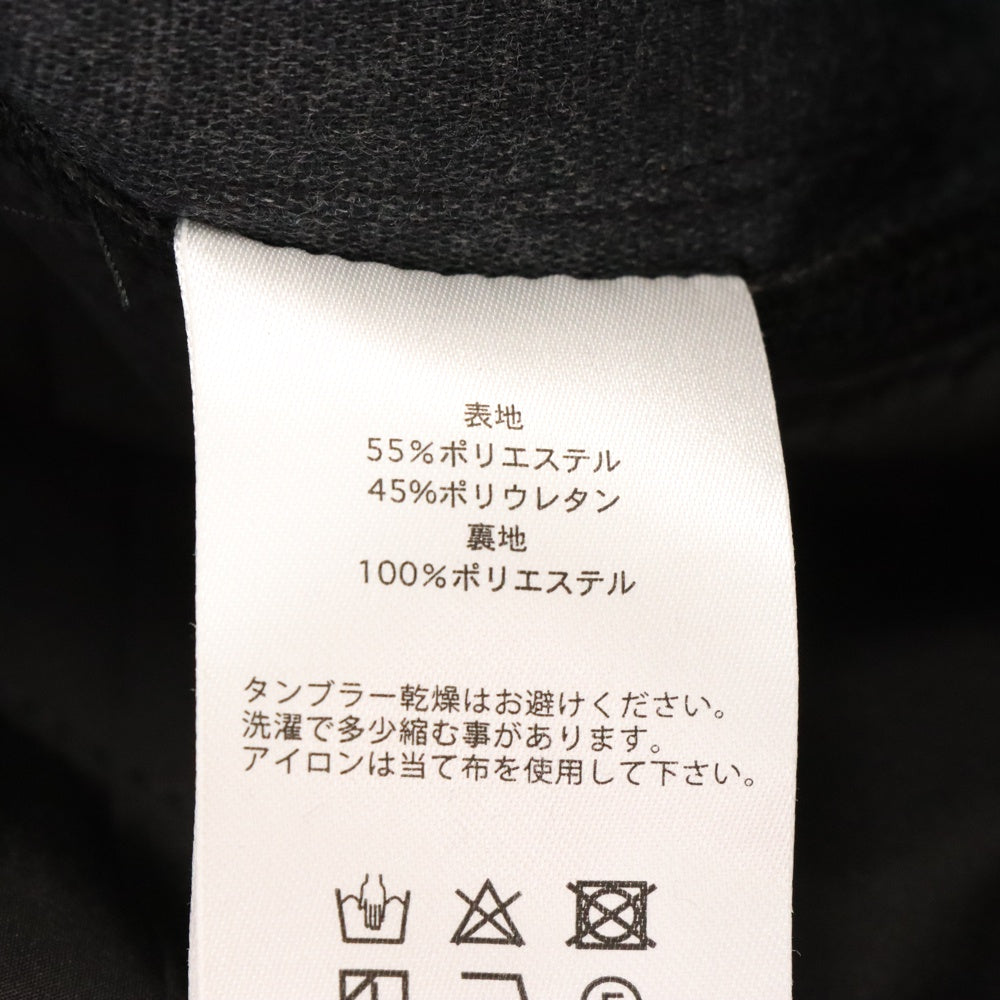 UNKNOWN LONDON(アンノーンロンドン) VEGAN LEATHER CARGO PANTS ヴィーガンレザーカーゴパンツ ブラック/レッド