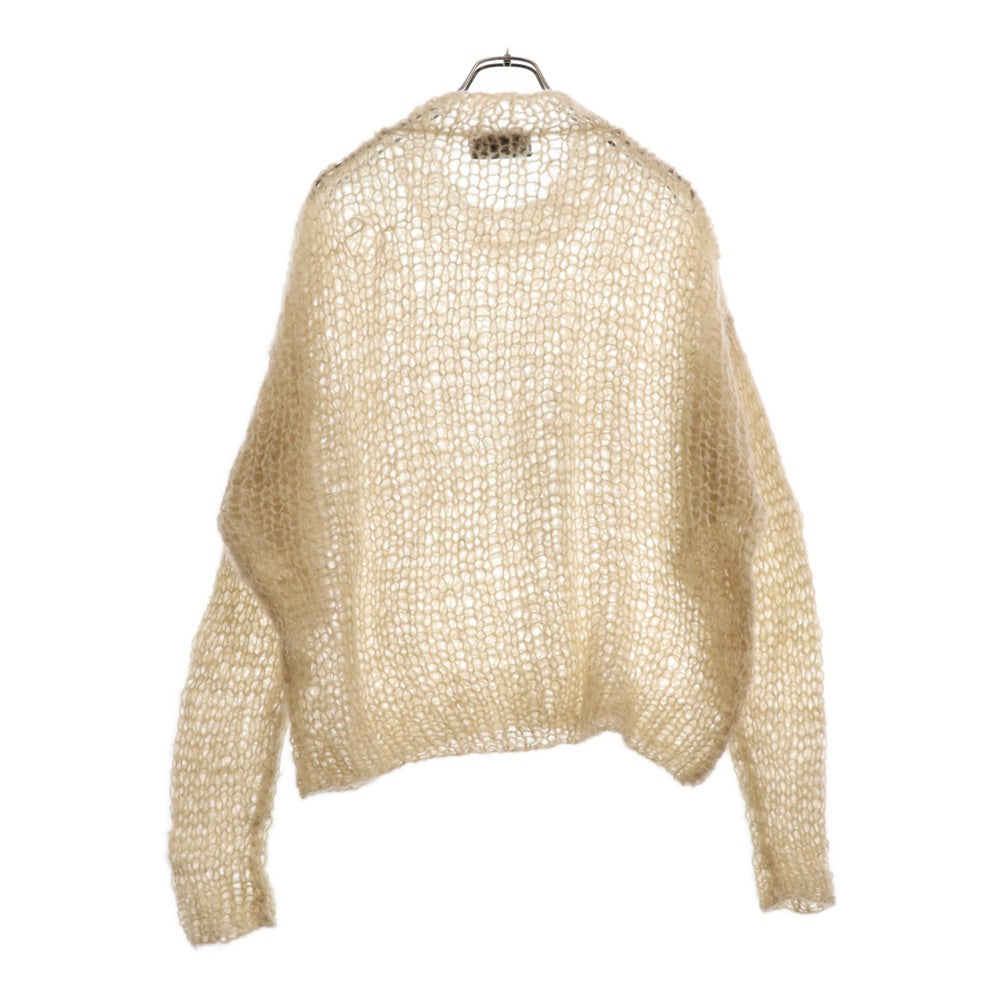 UNUSED(アンユーズド) 24AW MOHAIR PULLOVER KNIT プルオーバーモヘアニット モヘアセーター アイボリー US2473