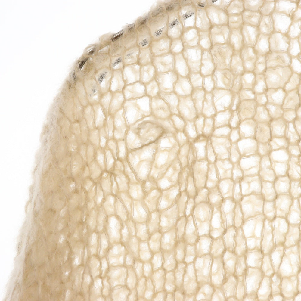 UNUSED(アンユーズド) 24AW MOHAIR PULLOVER KNIT プルオーバーモヘアニット モヘアセーター アイボリー US2473