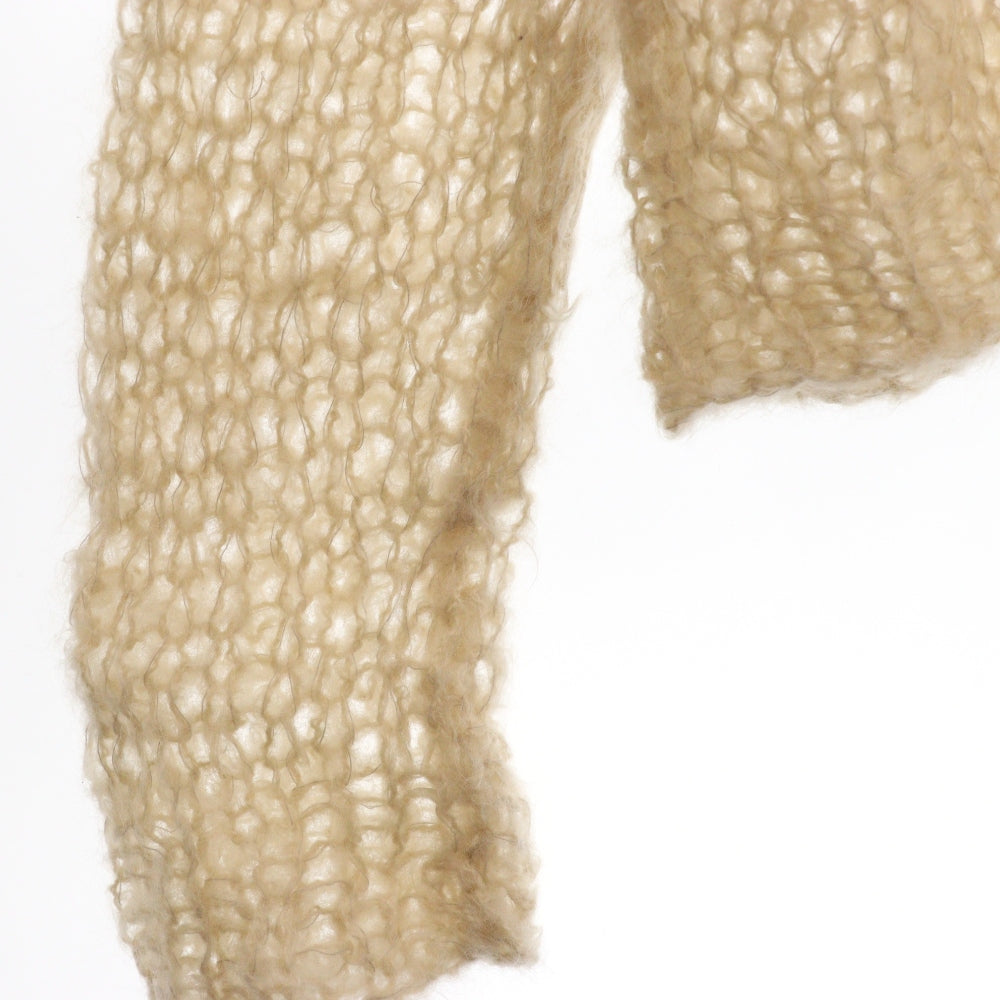 UNUSED(アンユーズド) 24AW MOHAIR PULLOVER KNIT プルオーバーモヘアニット モヘアセーター アイボリー US2473