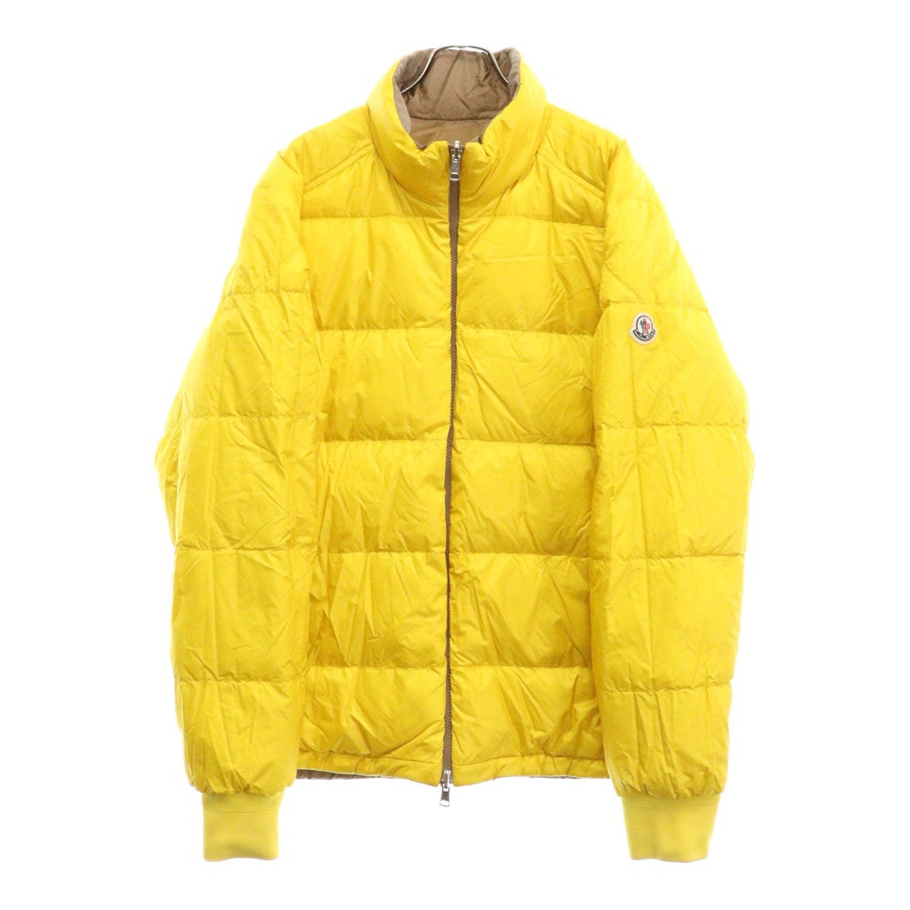 MONCLER(モンクレール) VALLORCH GIUBBOTTO ヴァローチ リバーシブル ダウンジャケット イエロー/ベージュ J20911A00091 539ZD