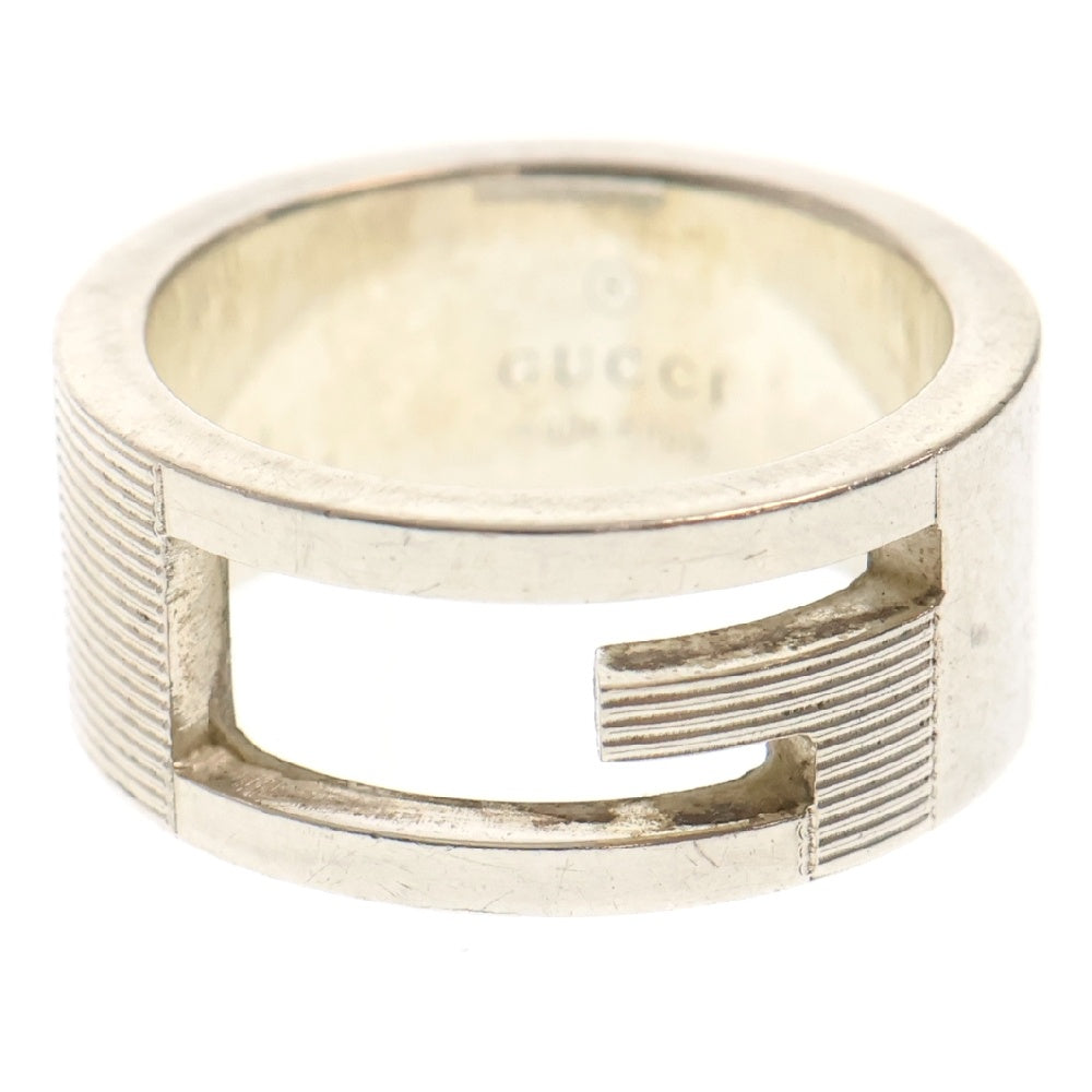 GUCCI(グッチ) ブランデッドG リング 指輪 シルバー