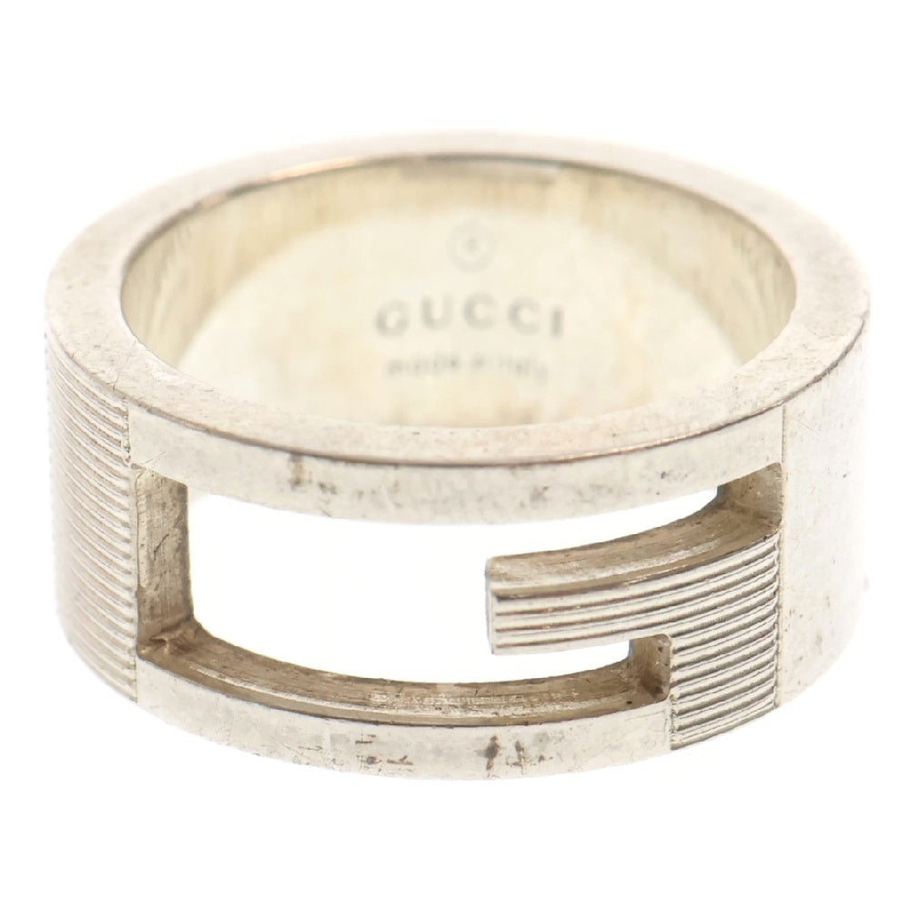 GUCCI(グッチ) ブランデッドG リング 指輪 シルバー