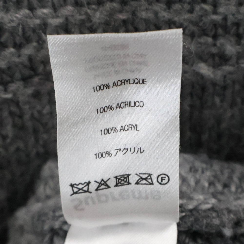 SUPREME(シュプリーム) 22AW Gradient Stripe Sweater グラデーションストライプセーター ニット ブラック/グレー