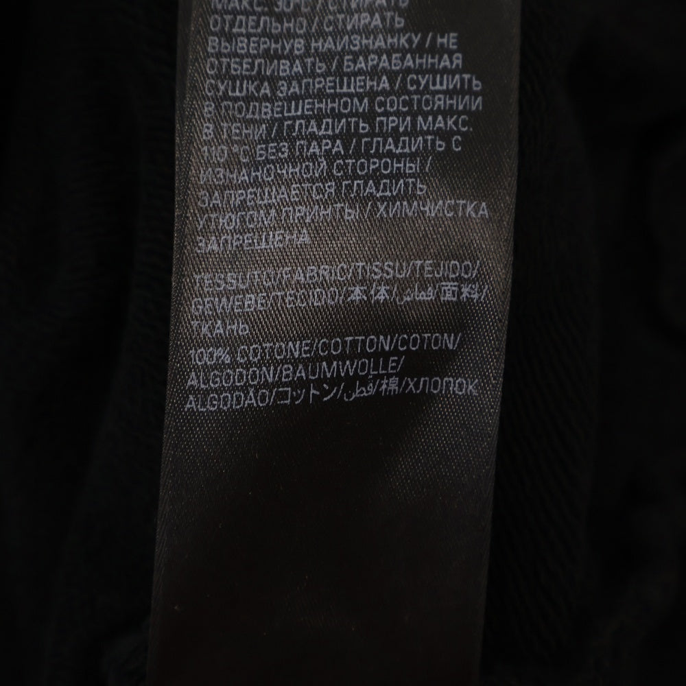 BALENCIAGA(バレンシアガ) 24SS Surfer Maxi Hoodie サーファーマキシロゴ ダメージ加工 プルオーバースウェットパーカー フーディー ブラック 761458 TPVU7