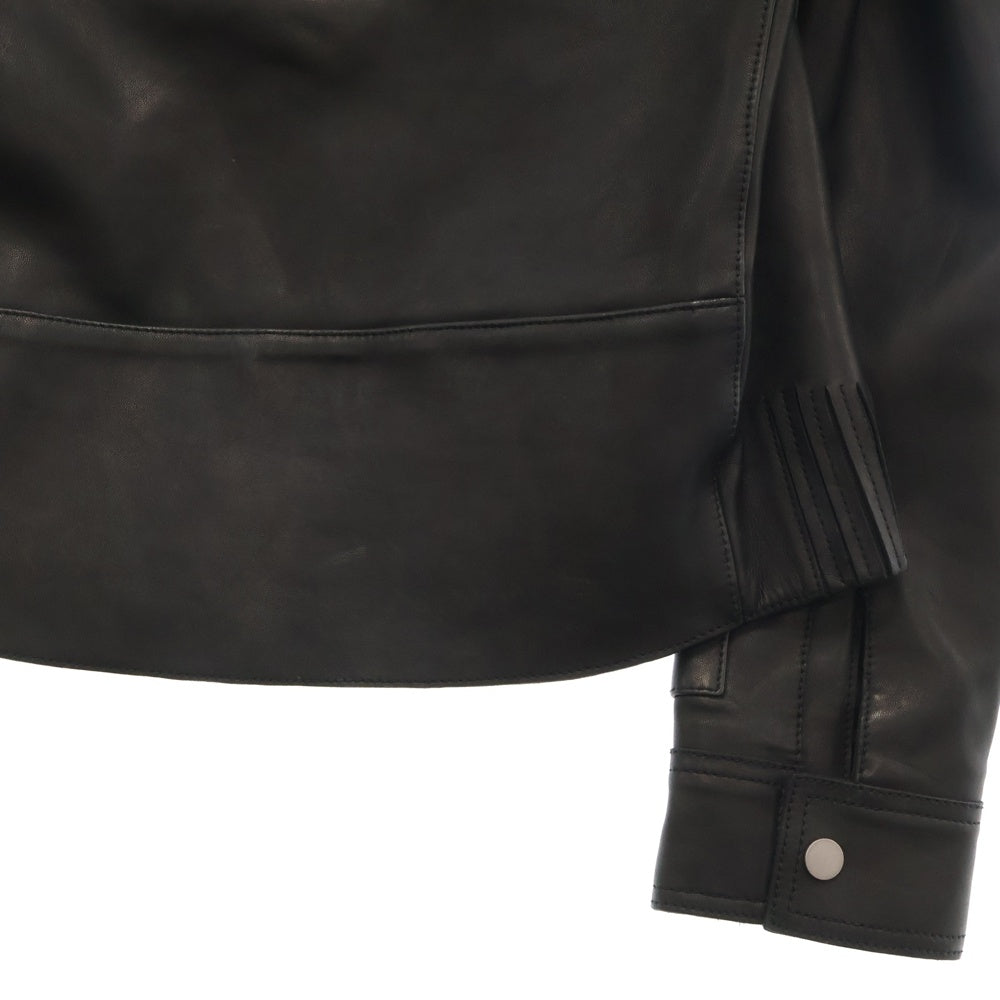 BALENCIAGA(バレンシアガ) Double Riders Jacket ダブルライダース レザージャケット ブラック 372606 TMH04