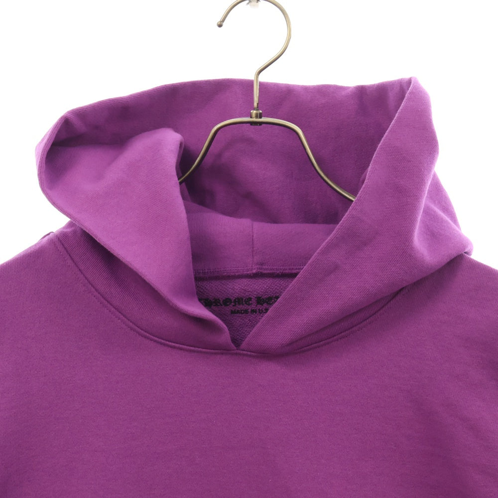 CHROME HEARTS(クロムハーツ) ×MATTY BOY I WANT MORE NOT LESS AN THAT'S THAT HOODIE マッティボーイ プリントプルオーバスウェットパーカー フーディー パープル